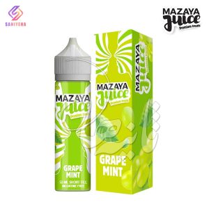 جویس مزایا بلوبری انگور نعناع یخ Mazaya Juice Grape Mint