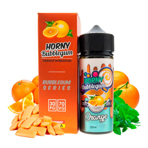 جویس هورنی آدامس بادکنکی پرتقالی Horny Flava Orange Bubblegum