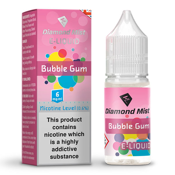 سالت آدامس بادکنکی دیاموند میست | Diamond Mist Bubble Gum 10ml
