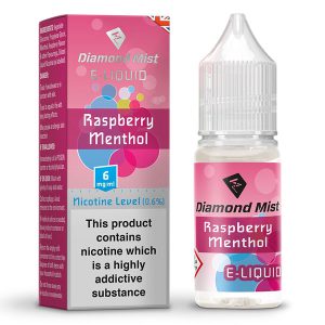 سالت تمشک نعناع دیاموند میست | Diamond Mist Raspberry Menthol 10ml