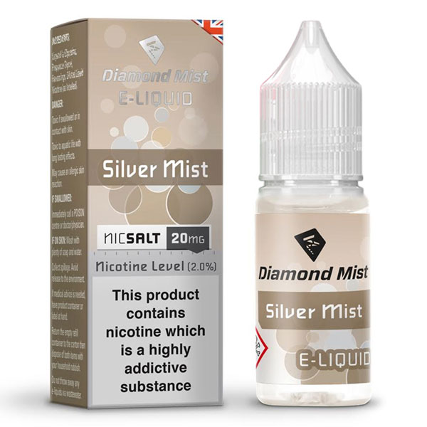 سالت تنباکو دیاموند میست | Diamond Mist Silver Mist 10ml