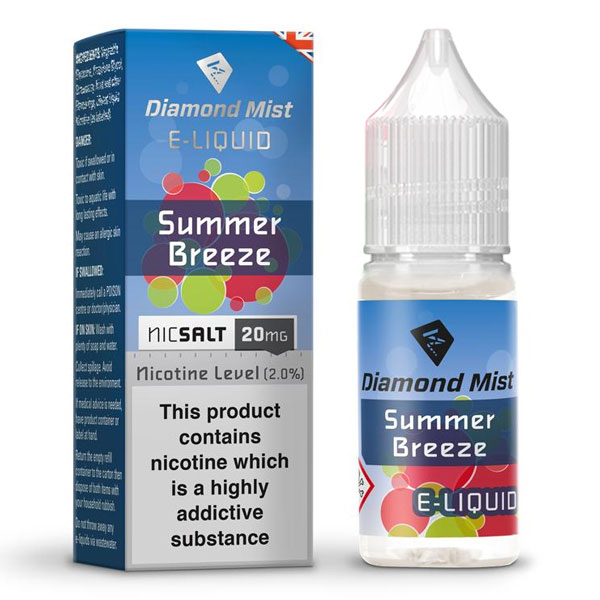 سالت توت فرنگی یخ دیاموند میست | Diamond Mist Summer Breeze