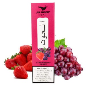 پاد یکبار مصرف توت فرنگی انگور الحوت | ALHOOT Strawberry Grape