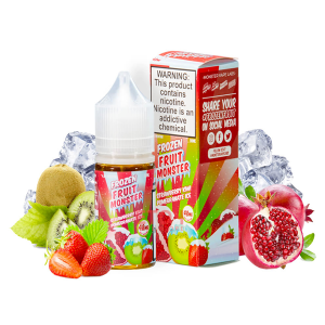 سالت توت فرنگی کیوی انار یخ مانستر | Monster Strawberry Pomegranate Kiwi Ice