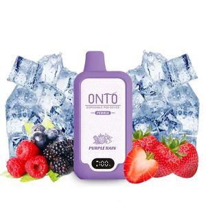 پاد یکبار مصرف شاتوت توت فرنگی تمشک یخ انتو | ONTO Purple Rain