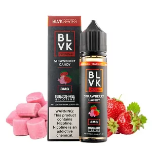 خرید جویس توت فرنگی پاستیل بی ال وی کی | BLVK Strawberry Candy 60ml