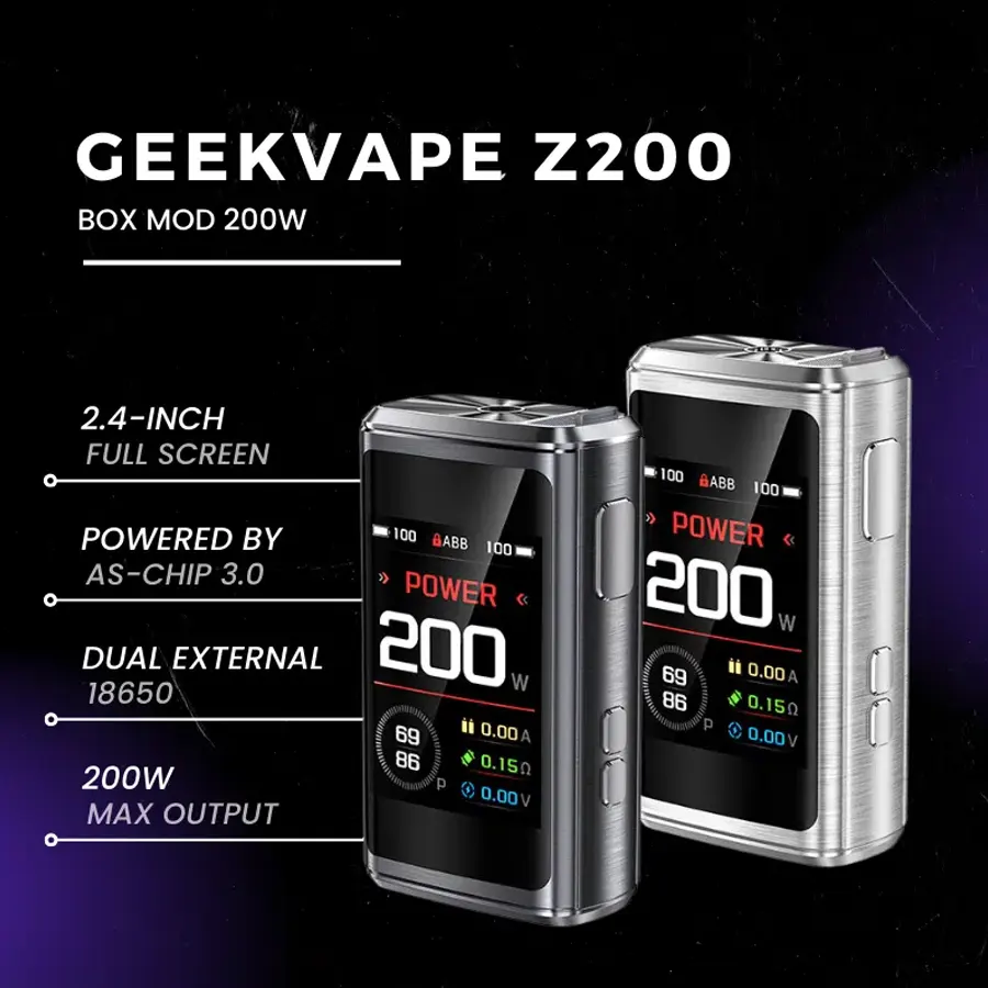 ویپ زد 200 گیک ویپ | GeekVape Z200 Zeus 200